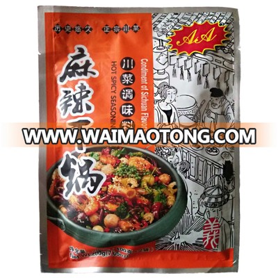 Yidayuan Hot Spciy Seasoning, 200g per Bag, MaLaGanGuo, Condiment of Sichuan Flavors, Chili Sauce